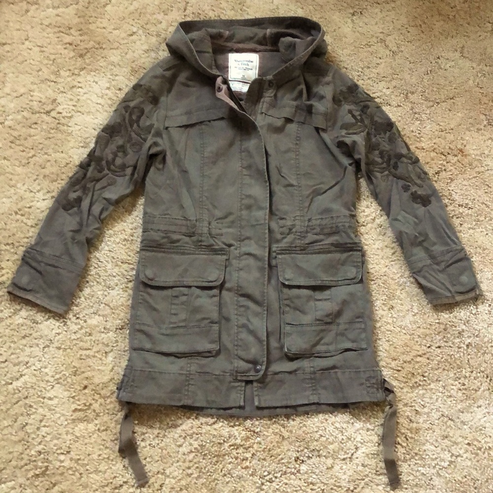 Abercrombie & Fitch Women’s Twill Utility Jacket